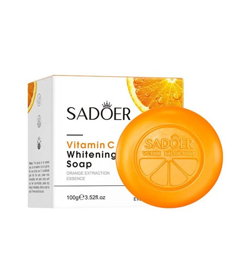 Sadoer Vitamin C Whitening Moisturizing Facial Soap 100g